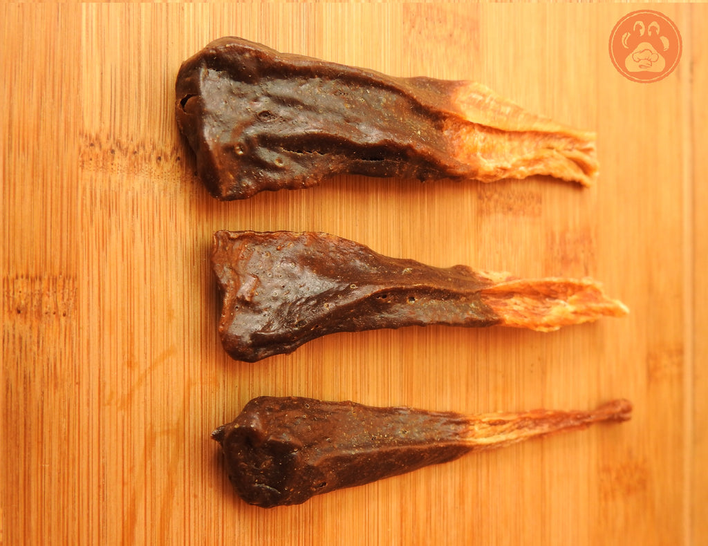 Chicken Jerky Dipped in Liver Paté (boneless) image 1